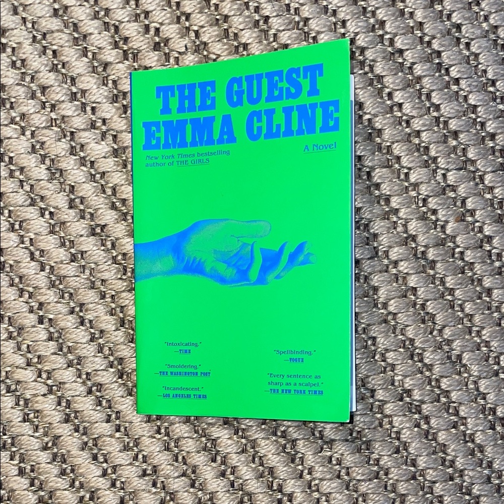 The Guest by Emma Cline - Green and Blue Cover